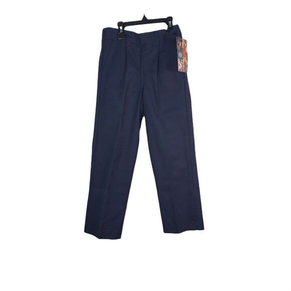 Dickies Girls Pant Pleated Front 6X RG Navy School Uniform - Picture 1 of 11